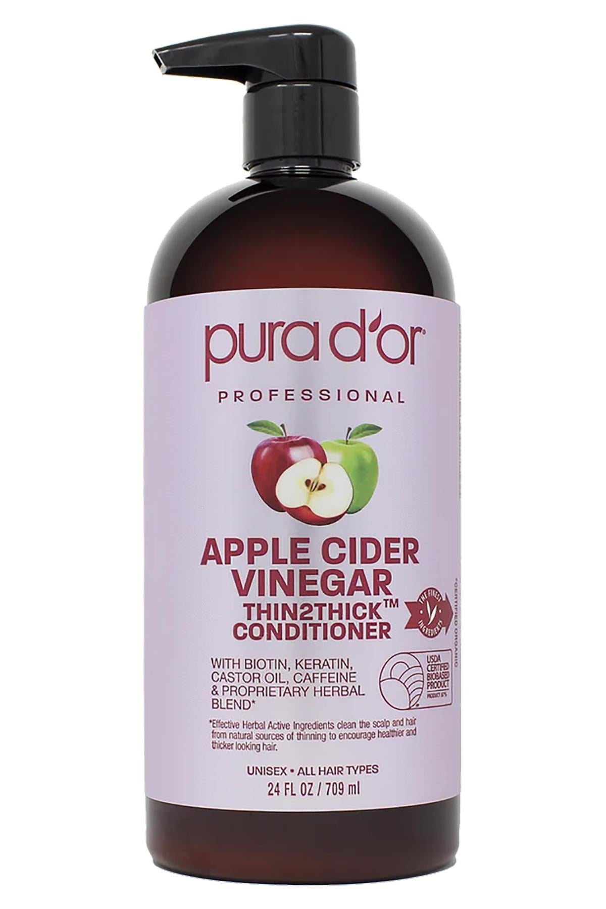 Pura D'or Apple Cider Vinegar Thin2Thick Saç Kremi 709ML