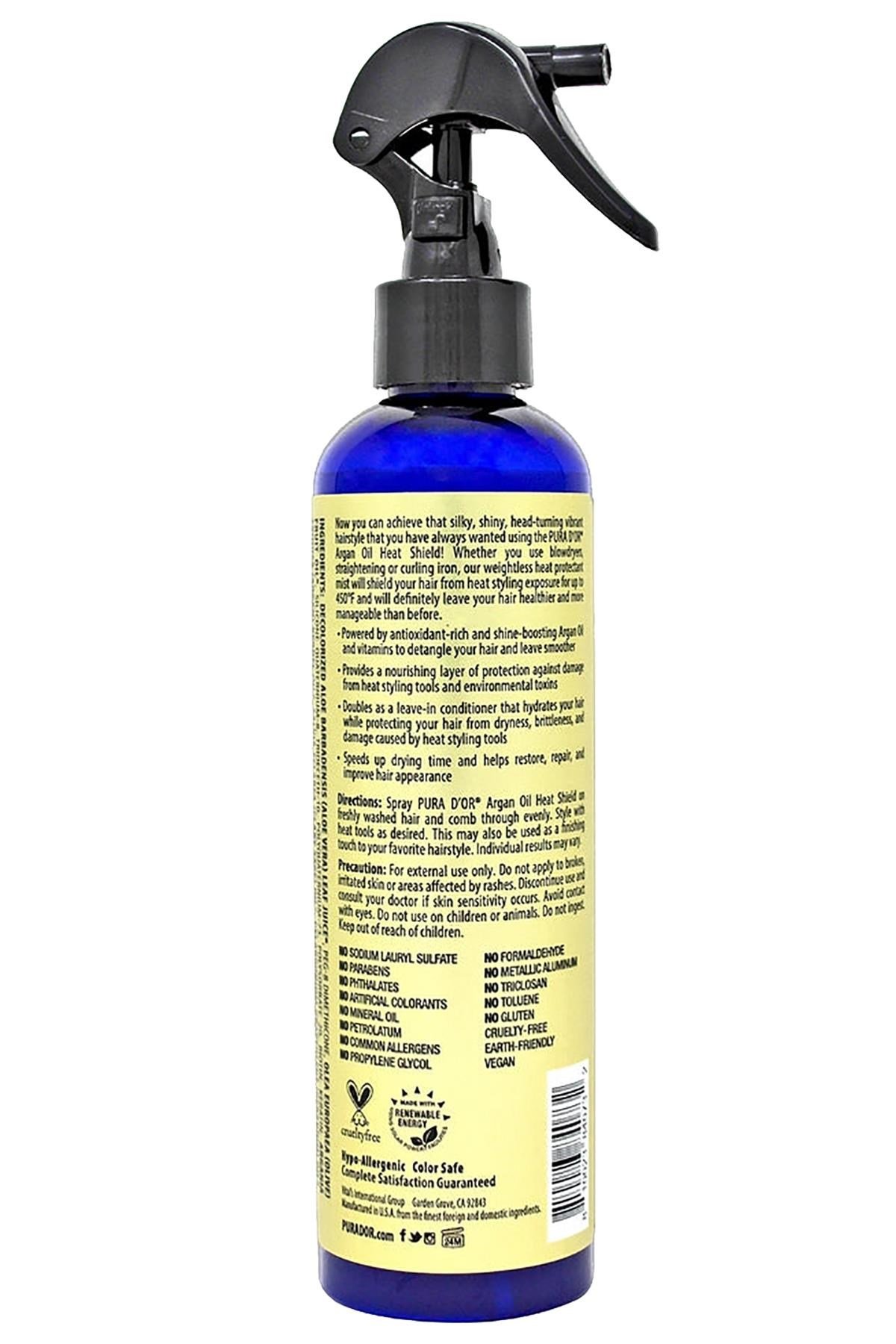 Pura D'or Argan Yağlı Isıya Karşı Koruyucu Saç Spreyi 237ML