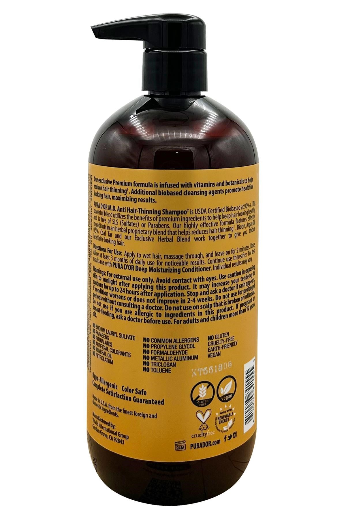 Pura D'or Dökülme Karşıtı Şampuan 709ML