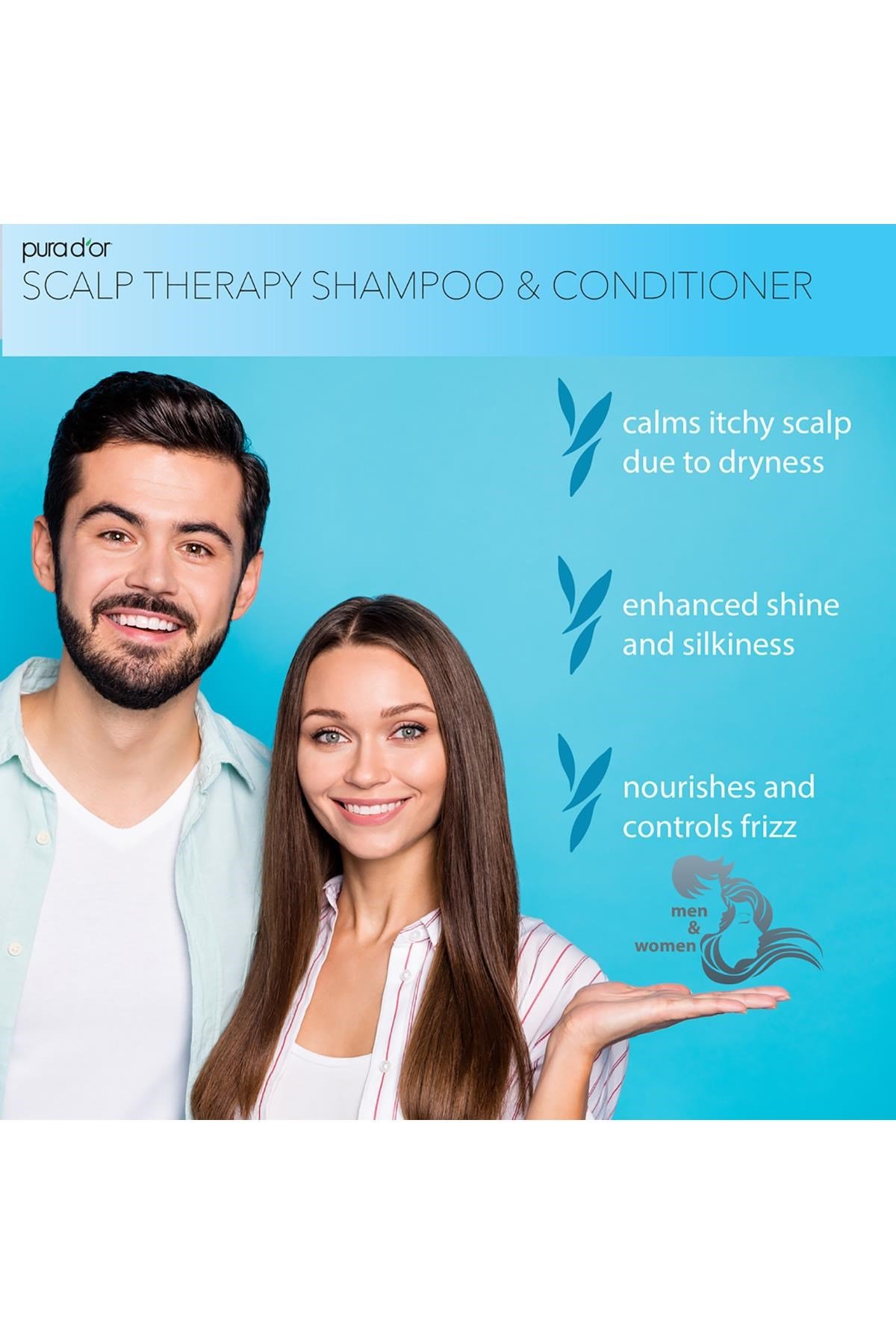 Pura D'or Scalp Therapy Saç Derisi Bakım Şampuanı 709ML