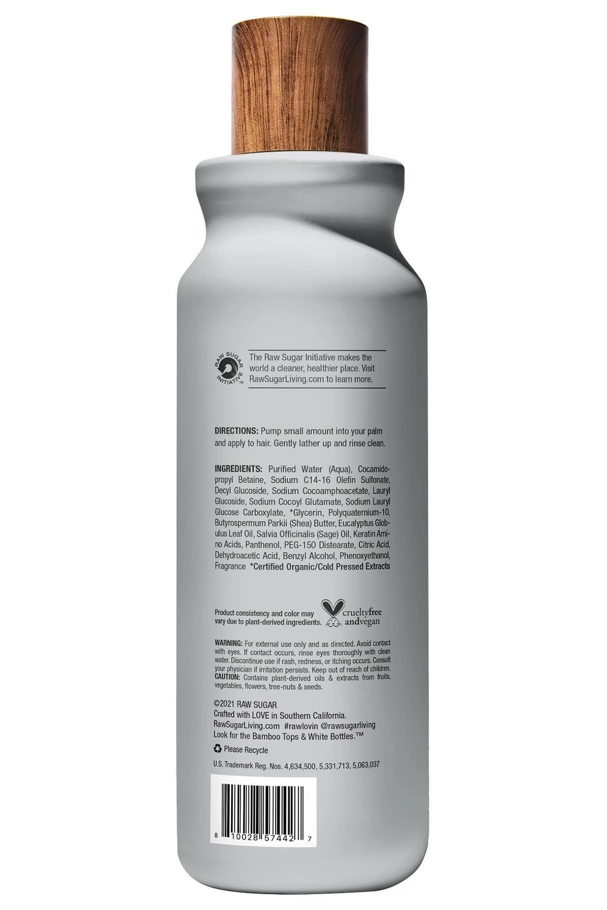 Raw Sugar Men Thicken Şampuan ve Saç Kremi 532ML