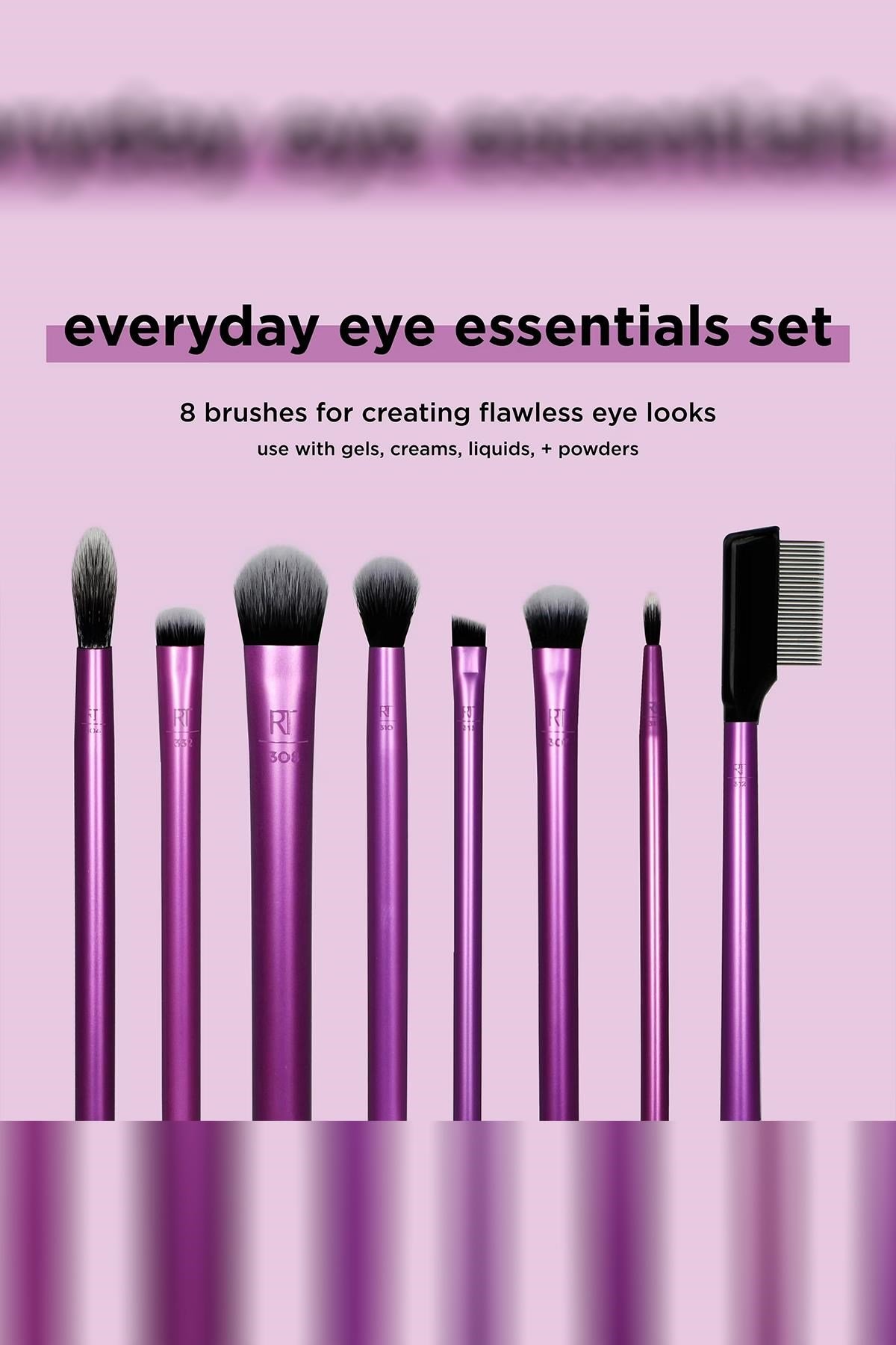 Real Techniques Everyday Eye Essentials Göz Makyajı Fırça Seti