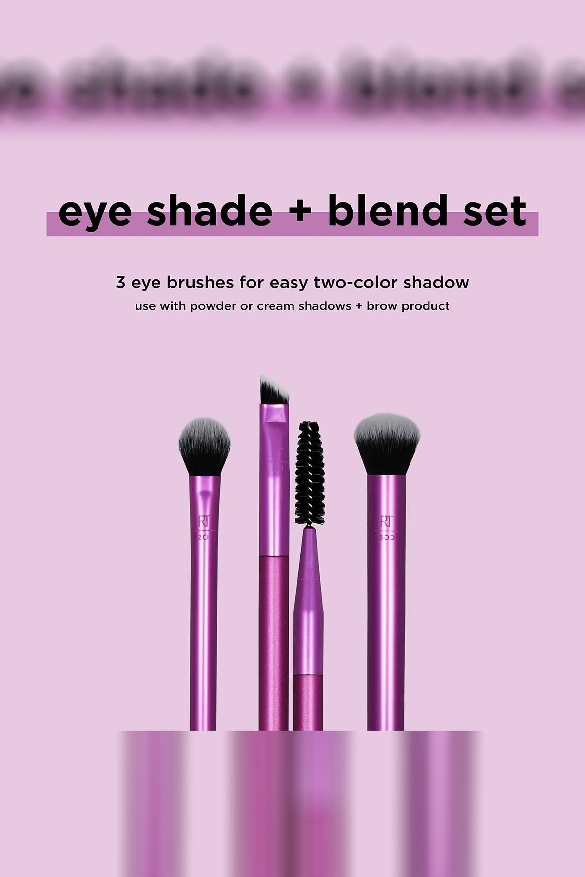Real Techniques Eye Shade + Blend Makyaj Fırça Seti
