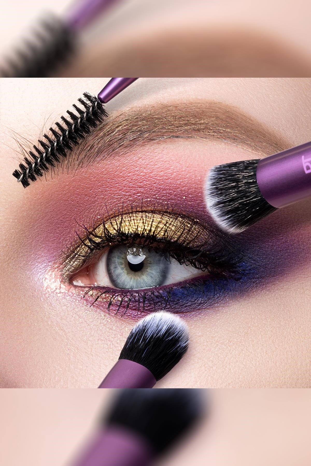 Real Techniques Eye Shade + Blend Makyaj Fırça Seti