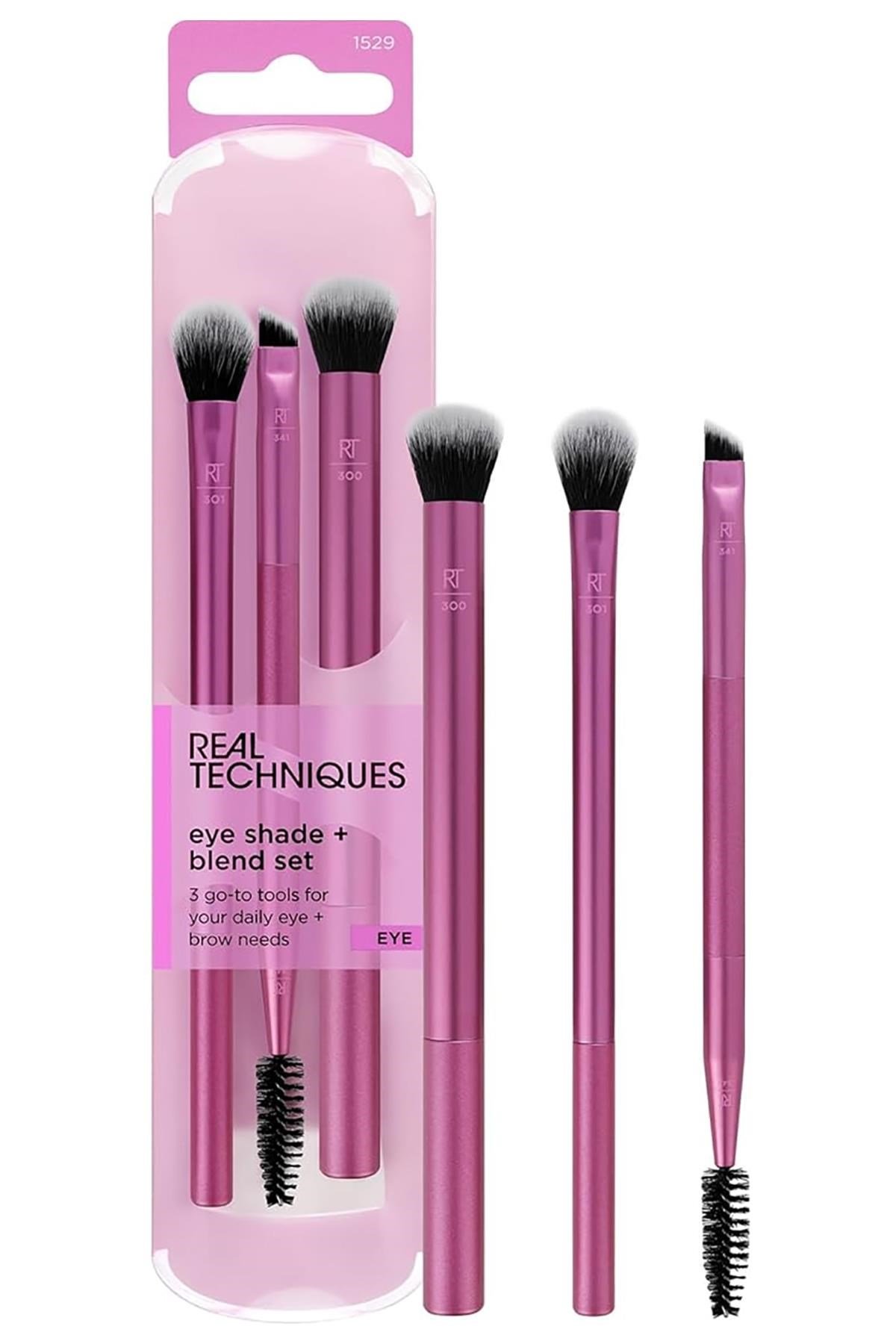 Real Techniques Eye Shade + Blend Makyaj Fırça Seti