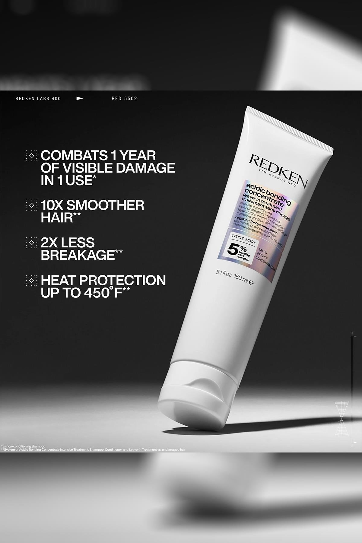 Redken Acidic Bonding Concentrate Bağ Onarıcı Durulanmayan Saç Bakım Kremi 150ML