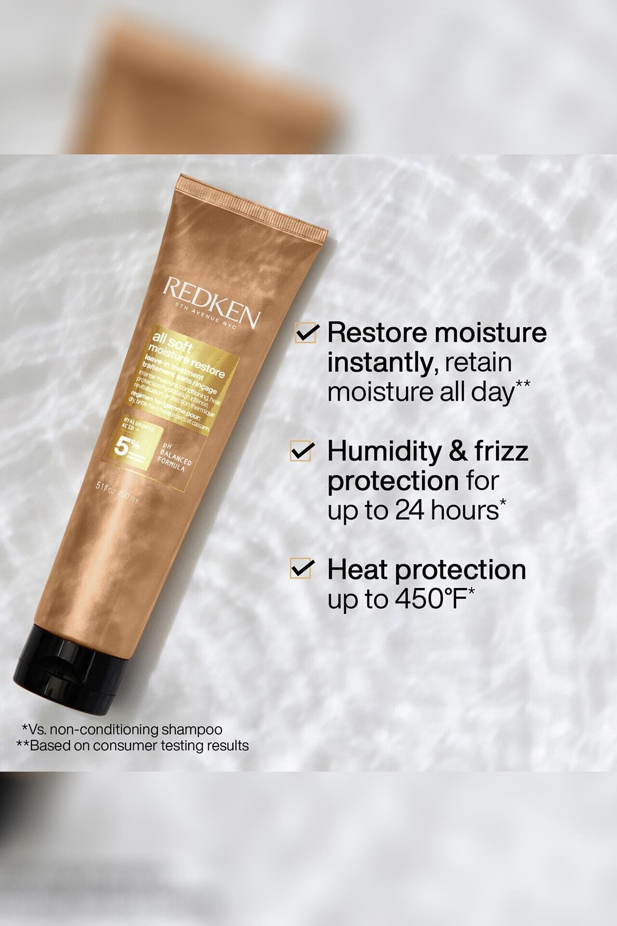 Redken All Soft Nemlendirici Durulanmayan Saç Bakım Kremi 150ML