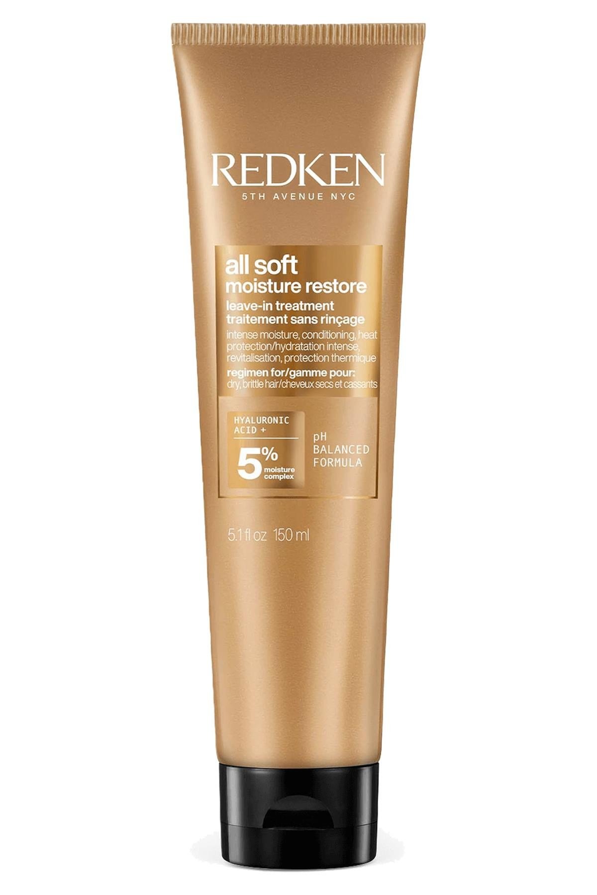 Redken All Soft Nemlendirici Durulanmayan Saç Bakım Kremi 150ML