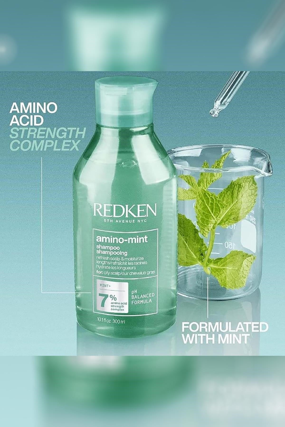 Redken Amino Mint Ferahlatıcı Saç Derisi Şampuanı 300ML