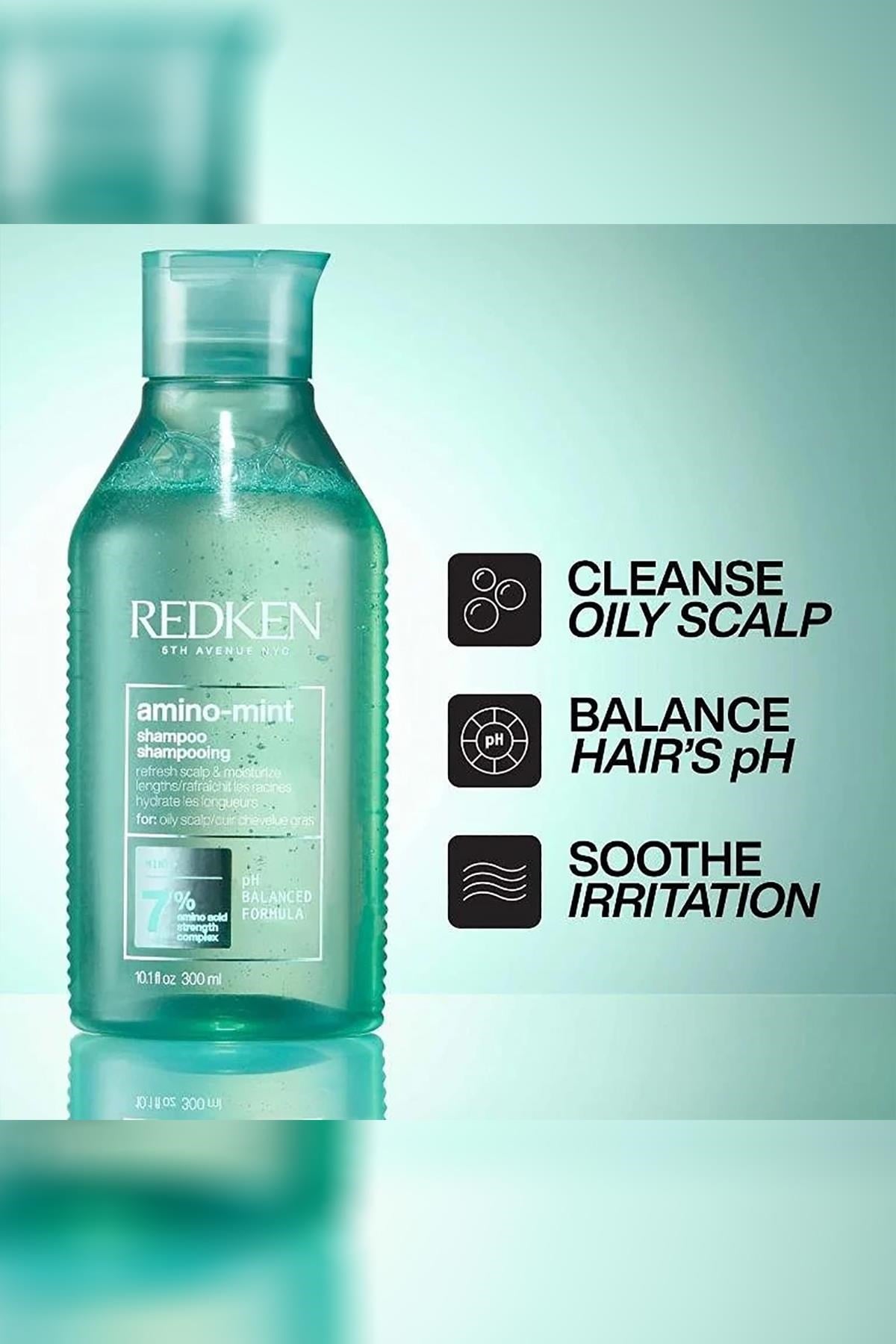 Redken Amino Mint Ferahlatıcı Saç Derisi Şampuanı 300ML