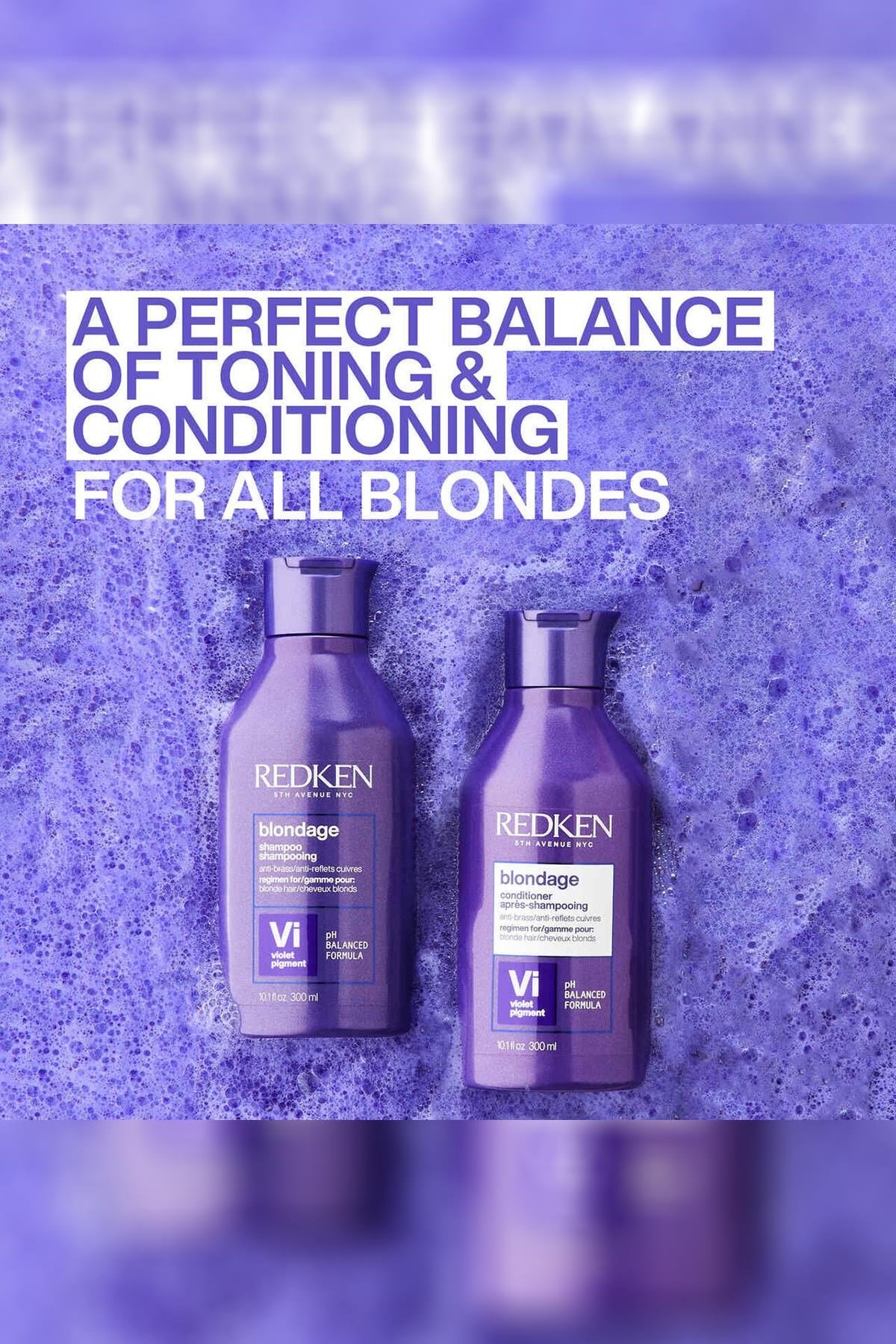 Redken Blondage Turunculaşma Karşıtı Mor Saç Kremi 300ML