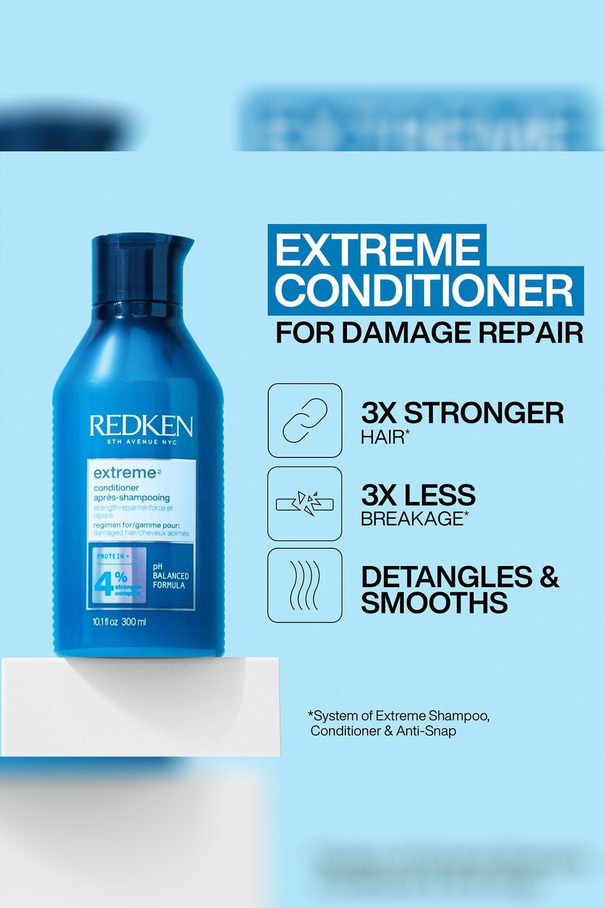 Redken Extreme Güçlendirici ve Onarıcı Saç Kremi 300ML
