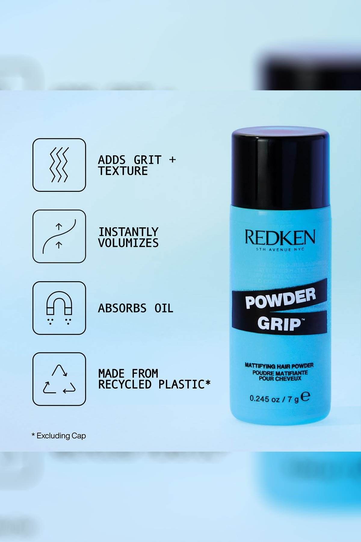 Redken Powder Grip Hacimlendirici ve Şekillendirici Saç Pudrası 7GR