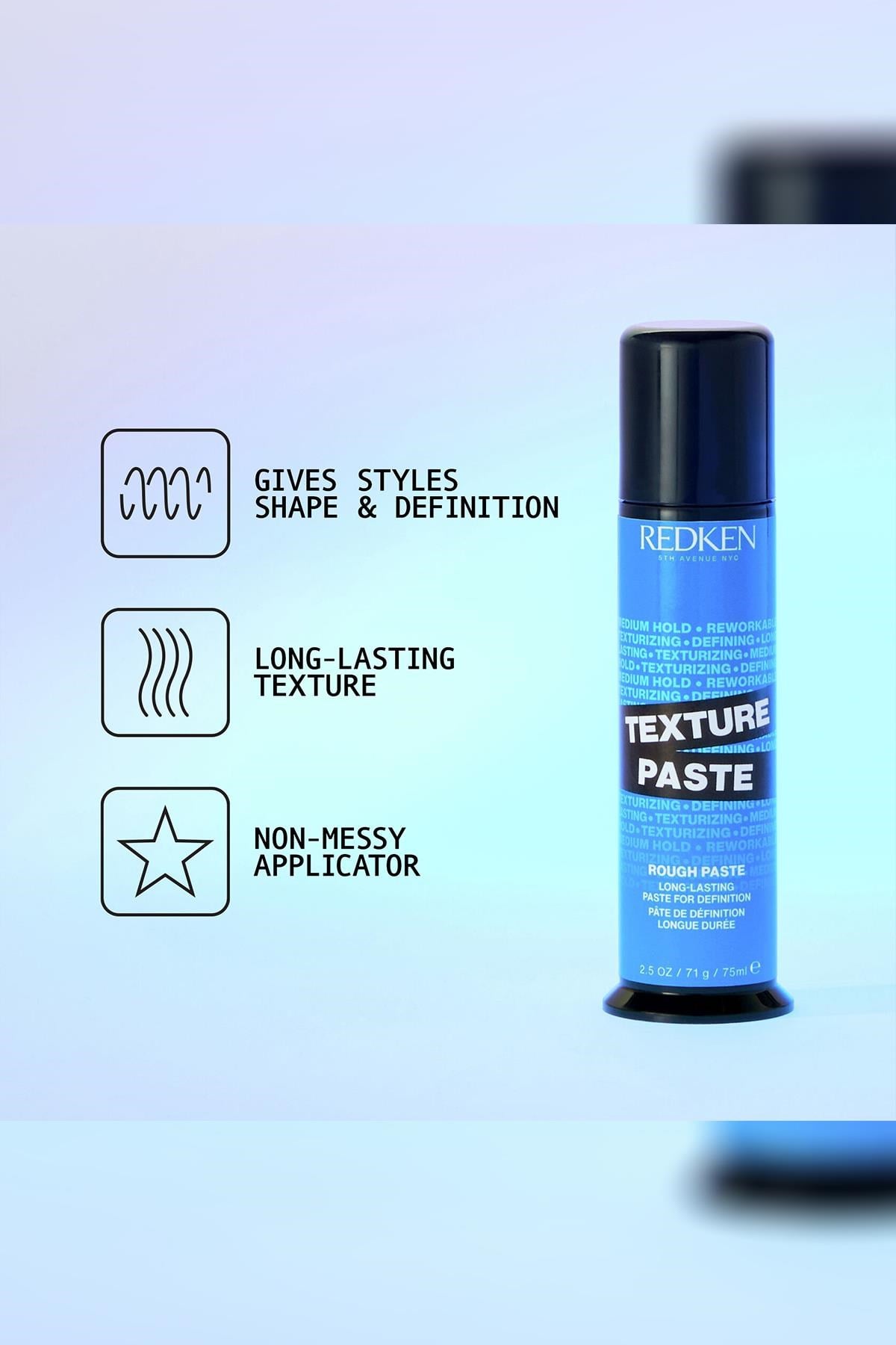 Redken Texture Paste Esnek Tutuşlu Dokulandırıcı Saç Şekillendirici Krem 71GR