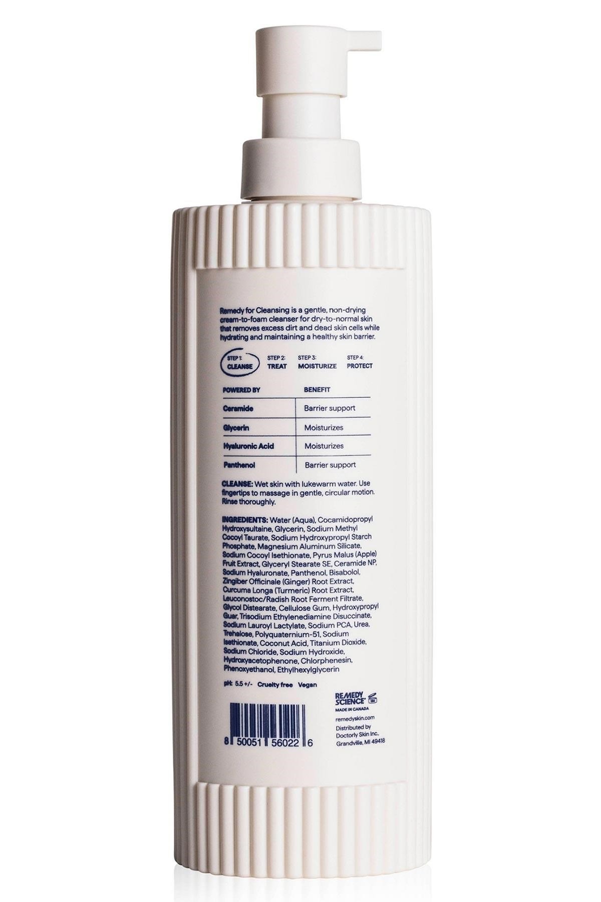 Remedy Seramid Destekli Köpüren Krem Temizleyici 350ML