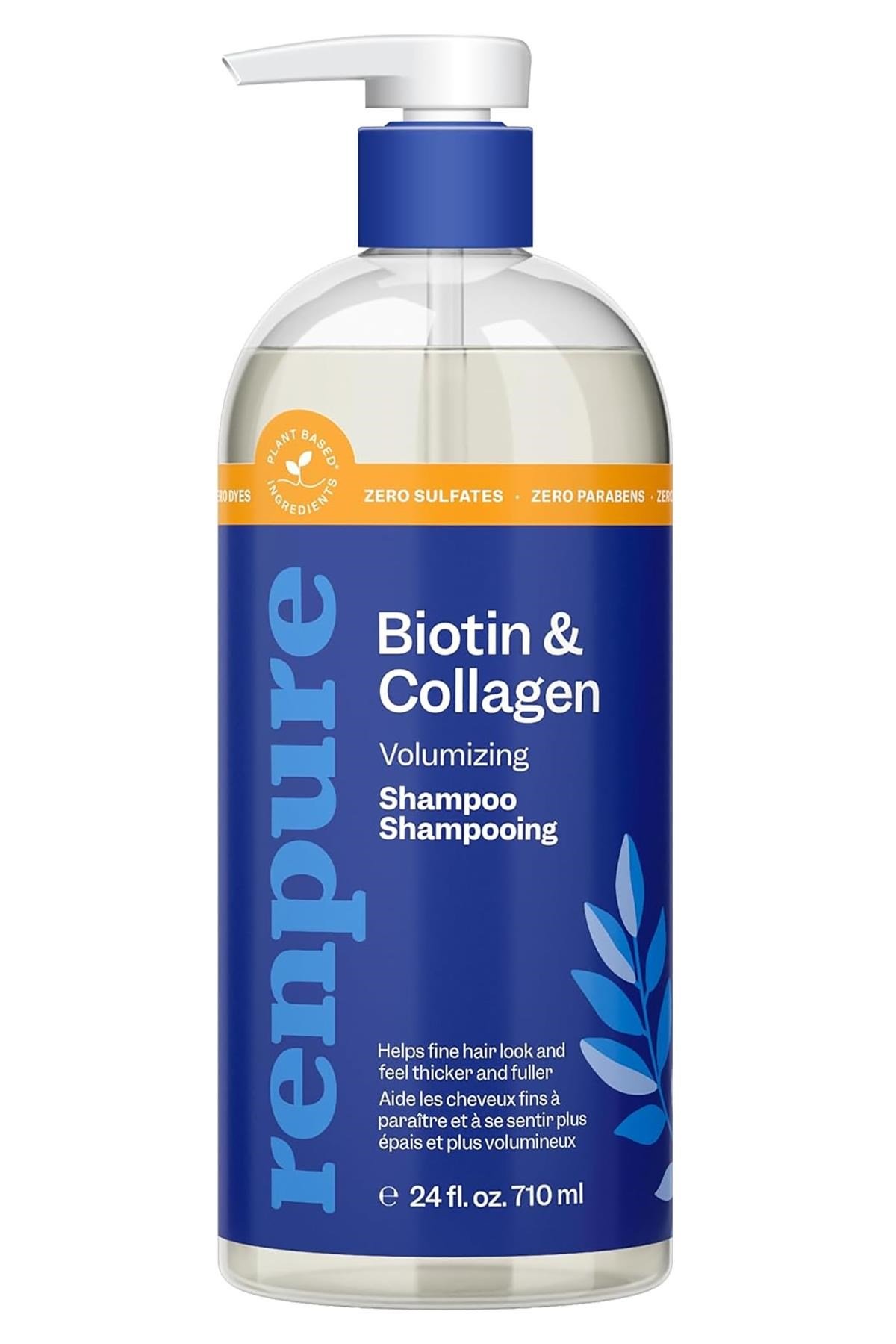 Renpure Biotin ve Kolajen Hacimlendirici Şampuan 710ML
