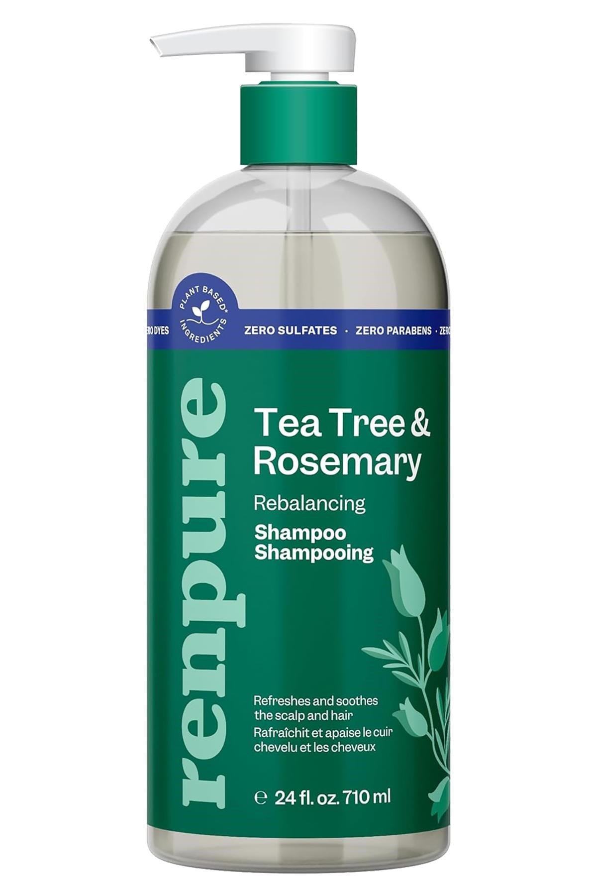 Renpure Çay Ağacı ve Biberiye Dengeleyici Şampuan 710ML