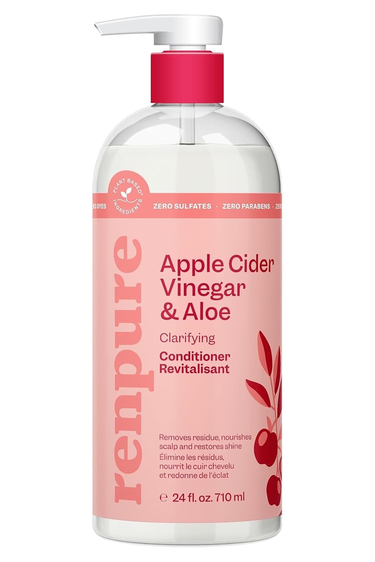Renpure Elma Sirkesi ve Aloe Vera Arındırıcı Saç Kremi 710ML