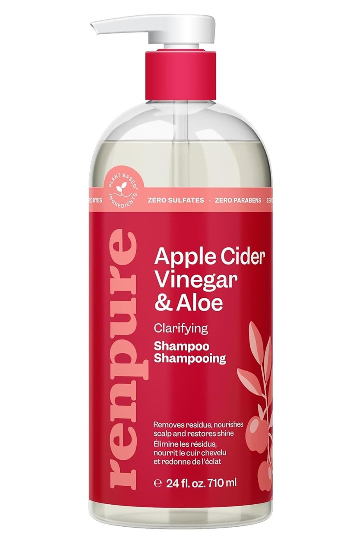 Renpure Elma Sirkesi ve Aloe Vera Arındırıcı Şampuan 710ML