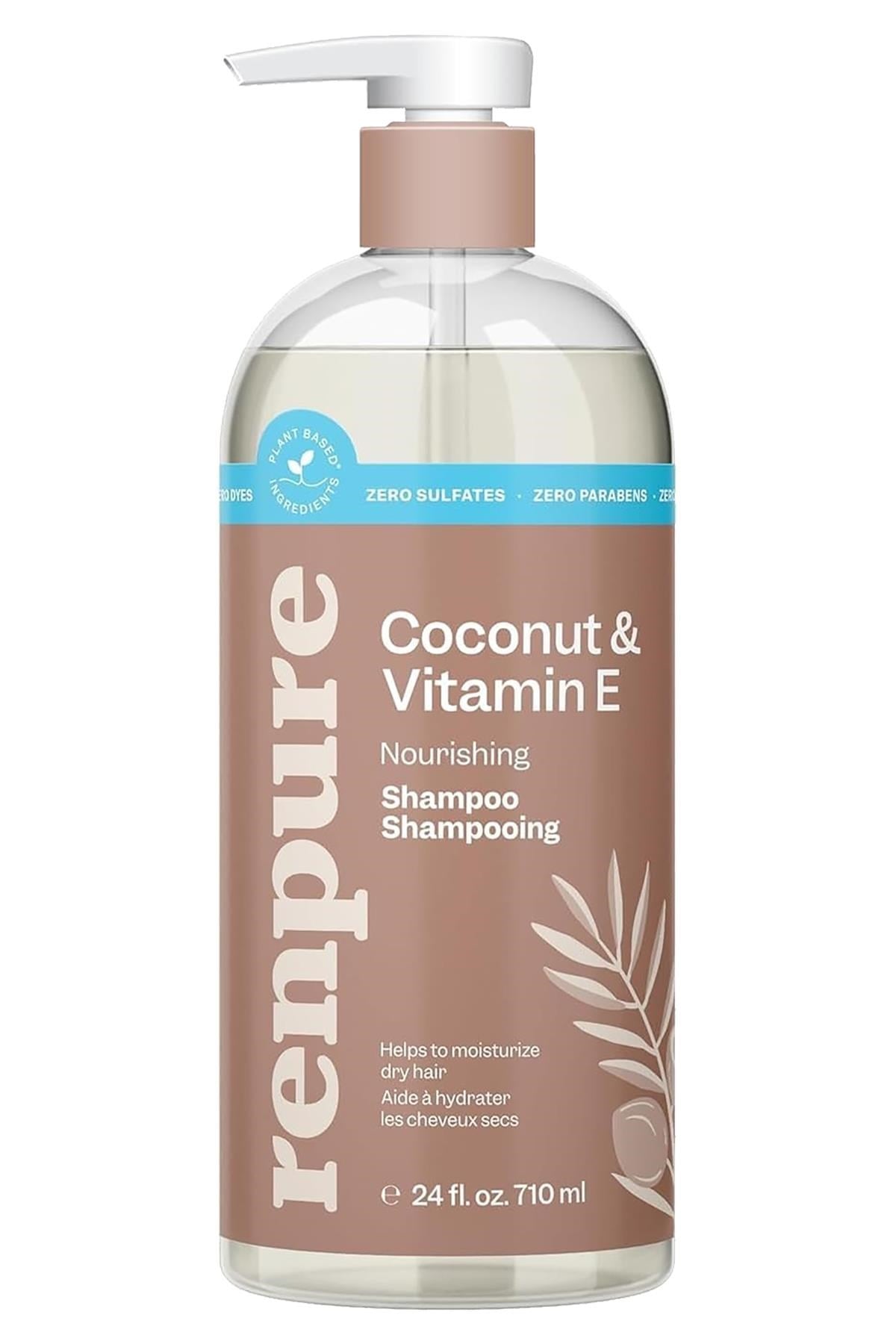 Renpure Hindistan Cevizi ve Vitamin E Besleyici Şampuan 710ML