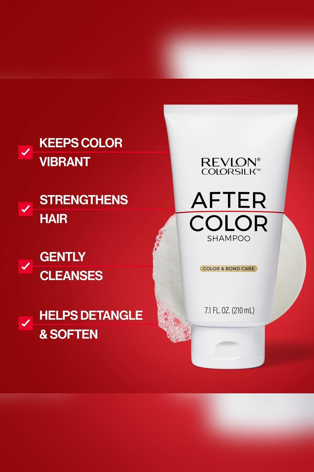 Revlon ColorSilk Boyalı Saçlar İçin Renk Koruyucu Şampuan 210ML
