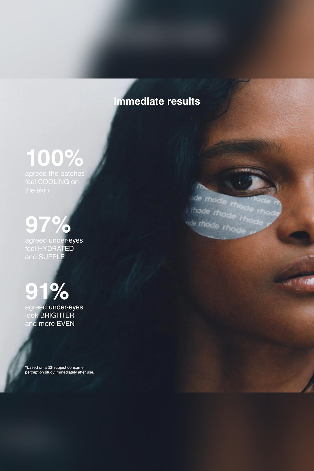 Rhode Peptide Eye Prep Göz Maskesi 6 Çift