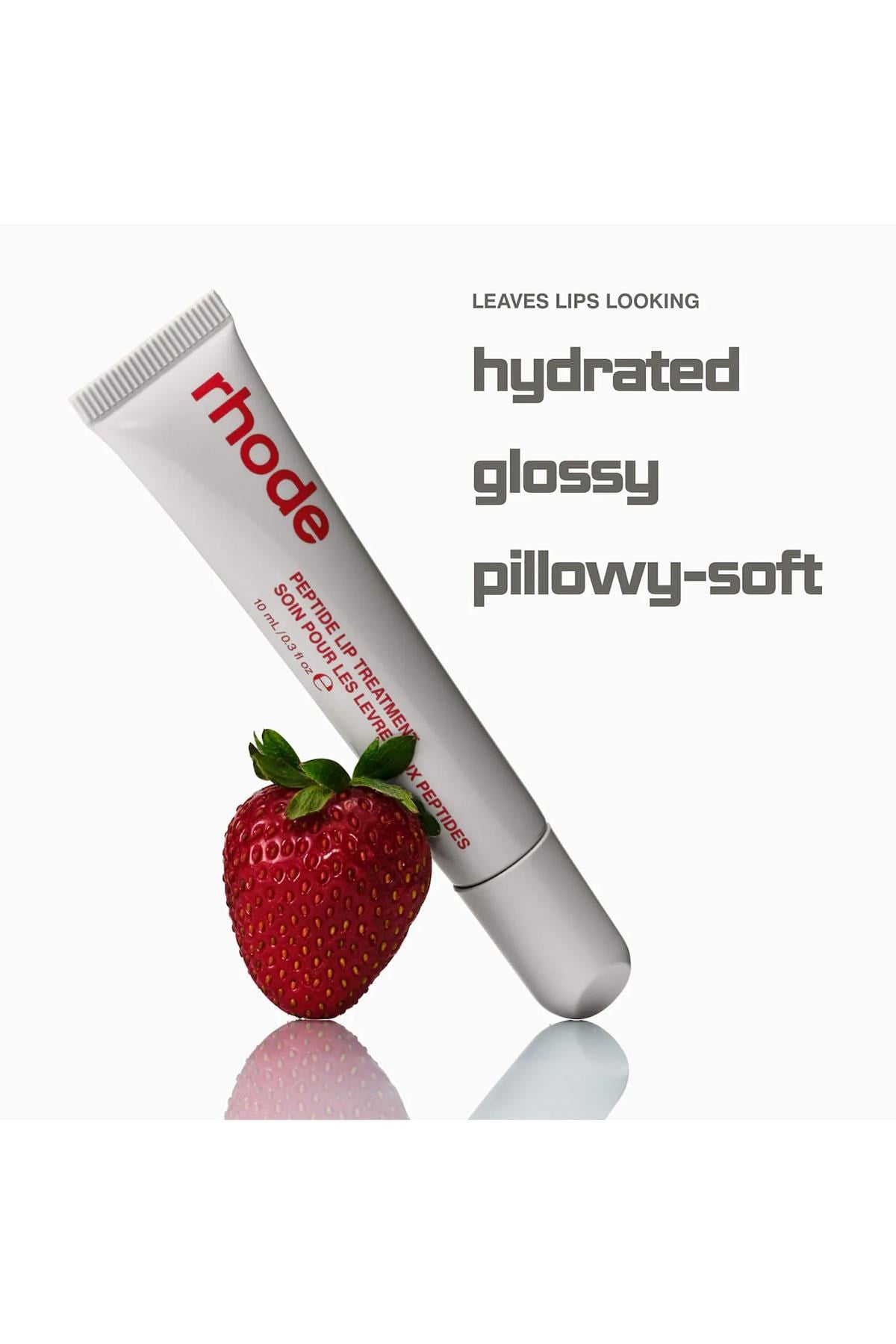 Rhode Peptit Destekli Nemlendirici Dudak Bakımı Strawberry Glaze 10ML