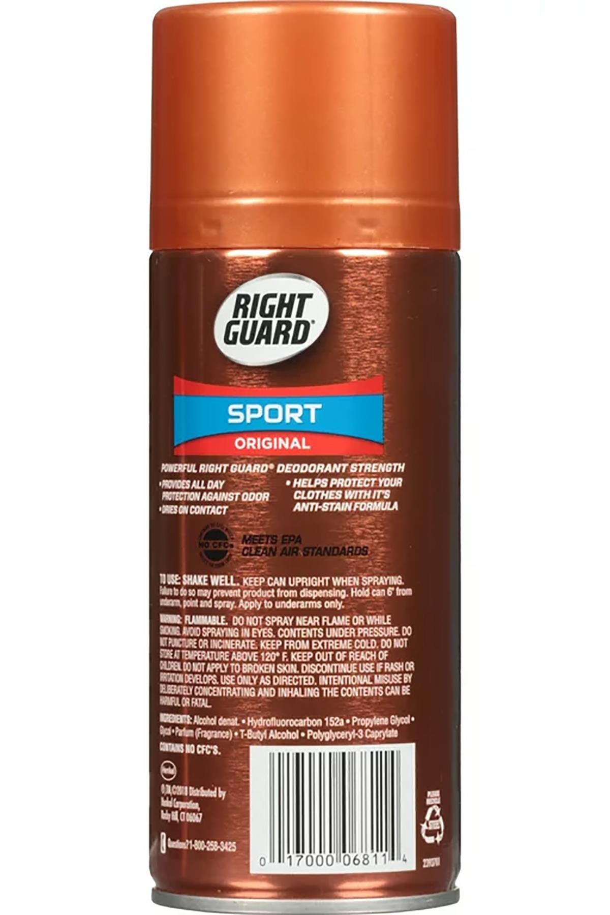 Right Guard Sport Original Deodorant 240GR