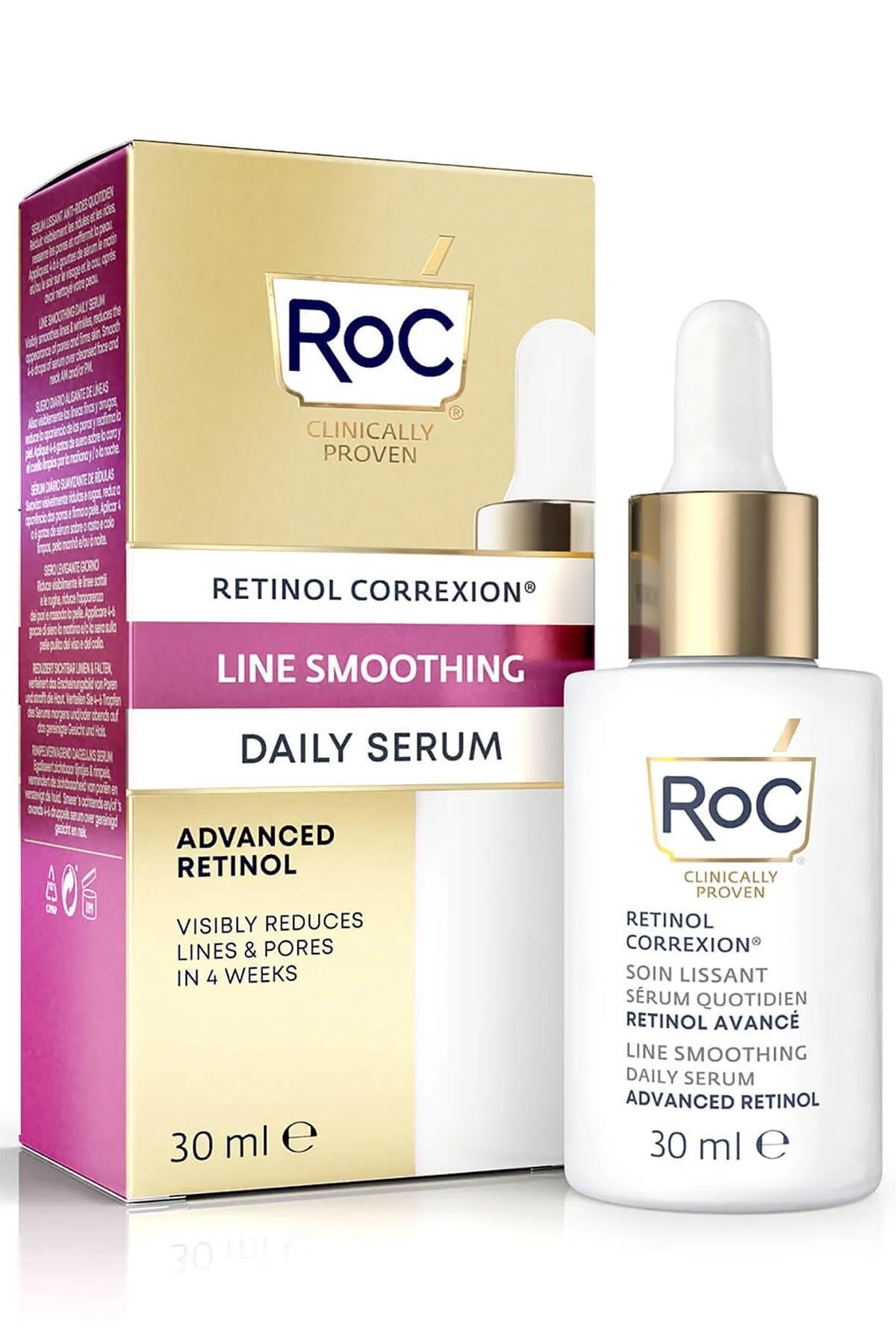 ROC Retinol Correxion Line Smoothing Günlük Yüz Serumu 30ML