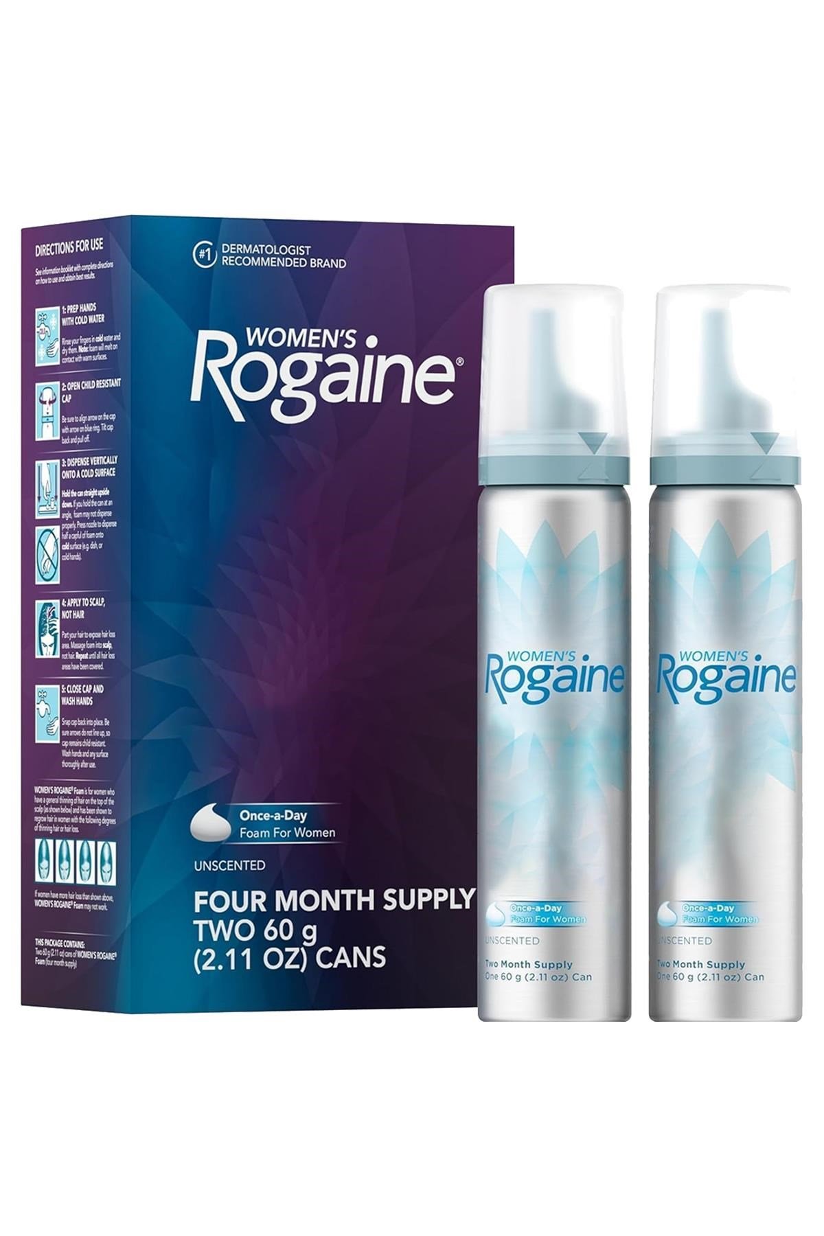 Rogaine Women 4 Aylık Köpük