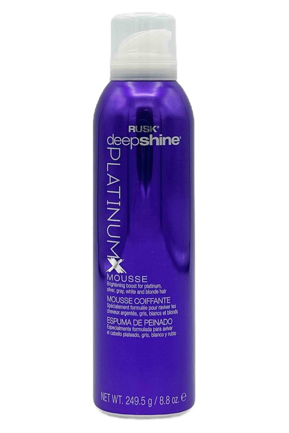 Rusk Deepshine PlatinumX Renk Canlandırıcı Saç Köpüğü 249.5GR