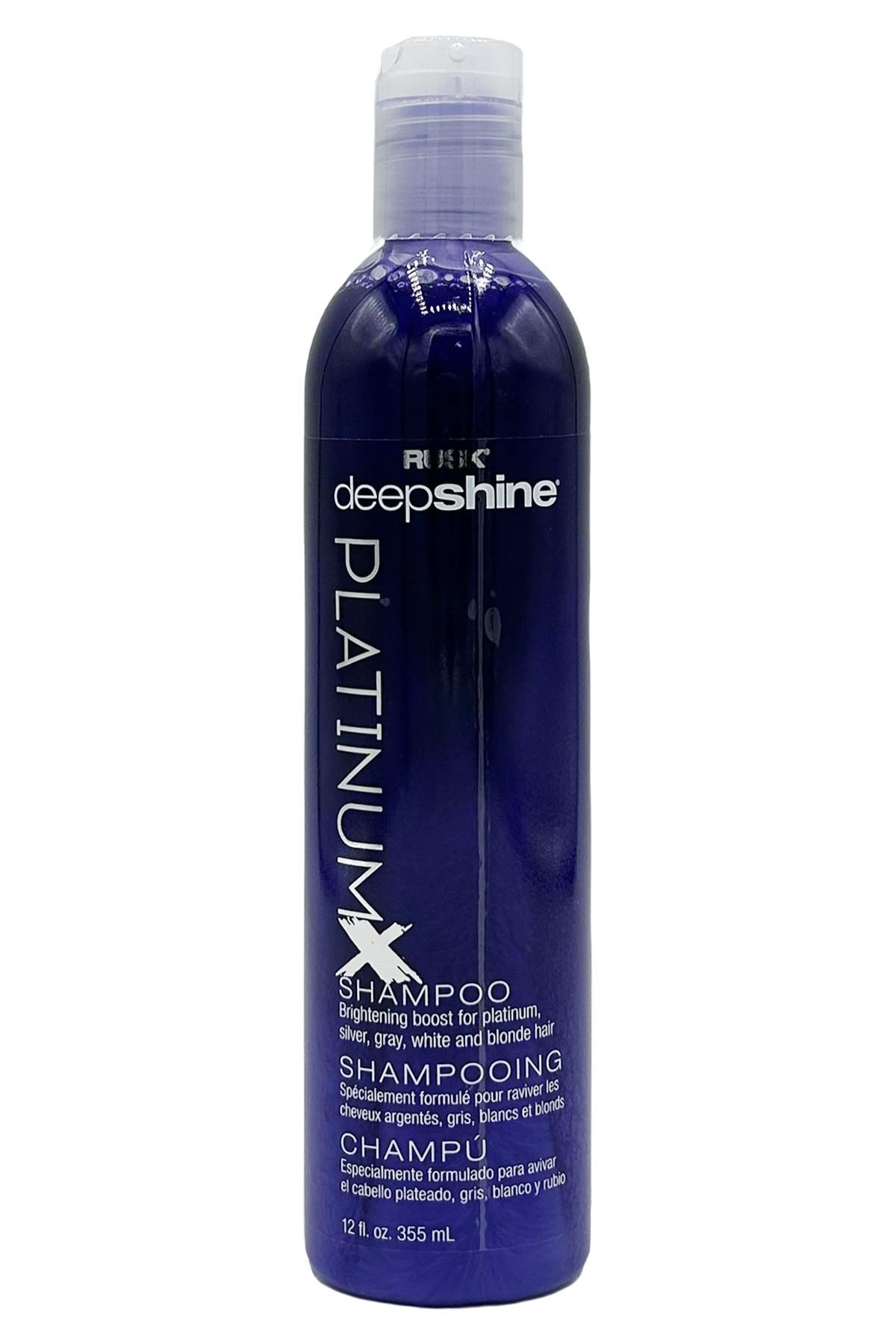 Rusk Deepshine PlatinumX Renk Canlandırıcı Mor Şampuan 355ML