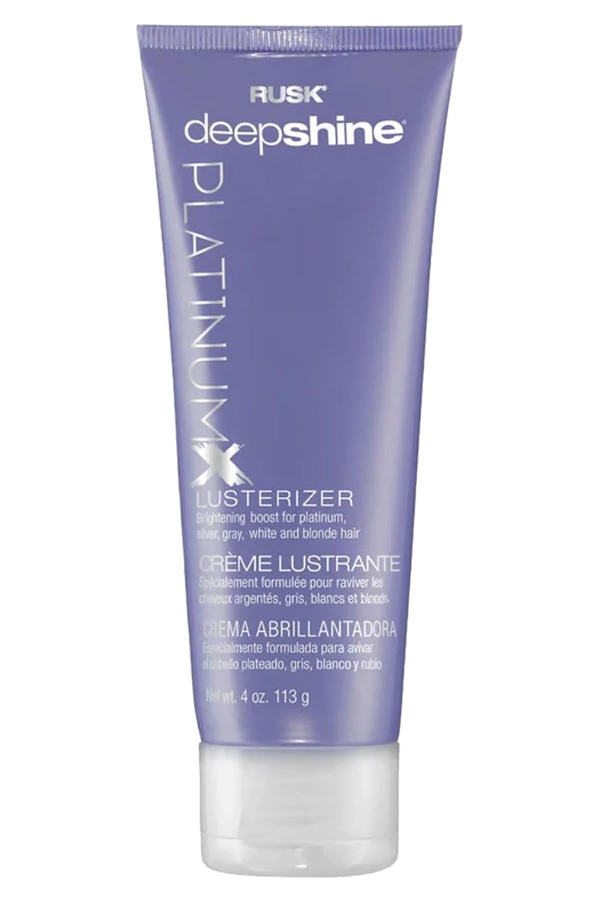 Rusk Deepshine PlatinumX Renk Canlandırıcı Durulanmayan Saç Kremi 113GR