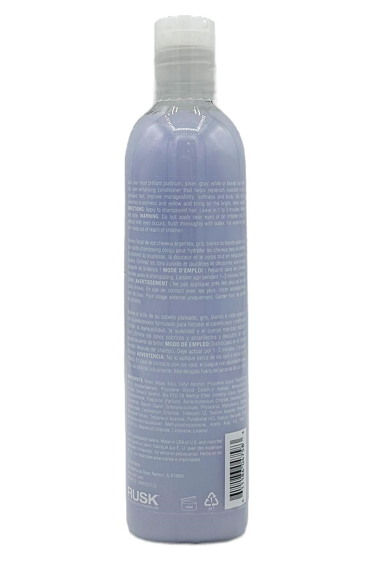 Rusk Deepshine PlatinumX Renk Canlandırıcı Saç Kremi 340GR