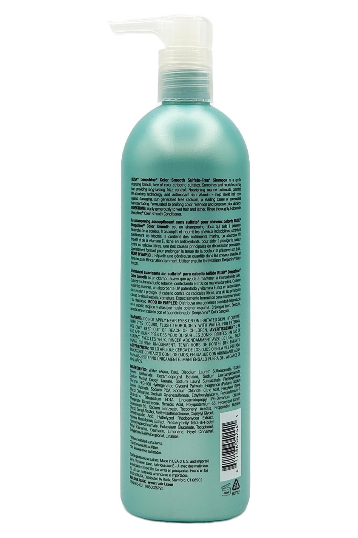 Rusk Deepshine Renk Koruyucu Sülfatsız Şampuan 739ML