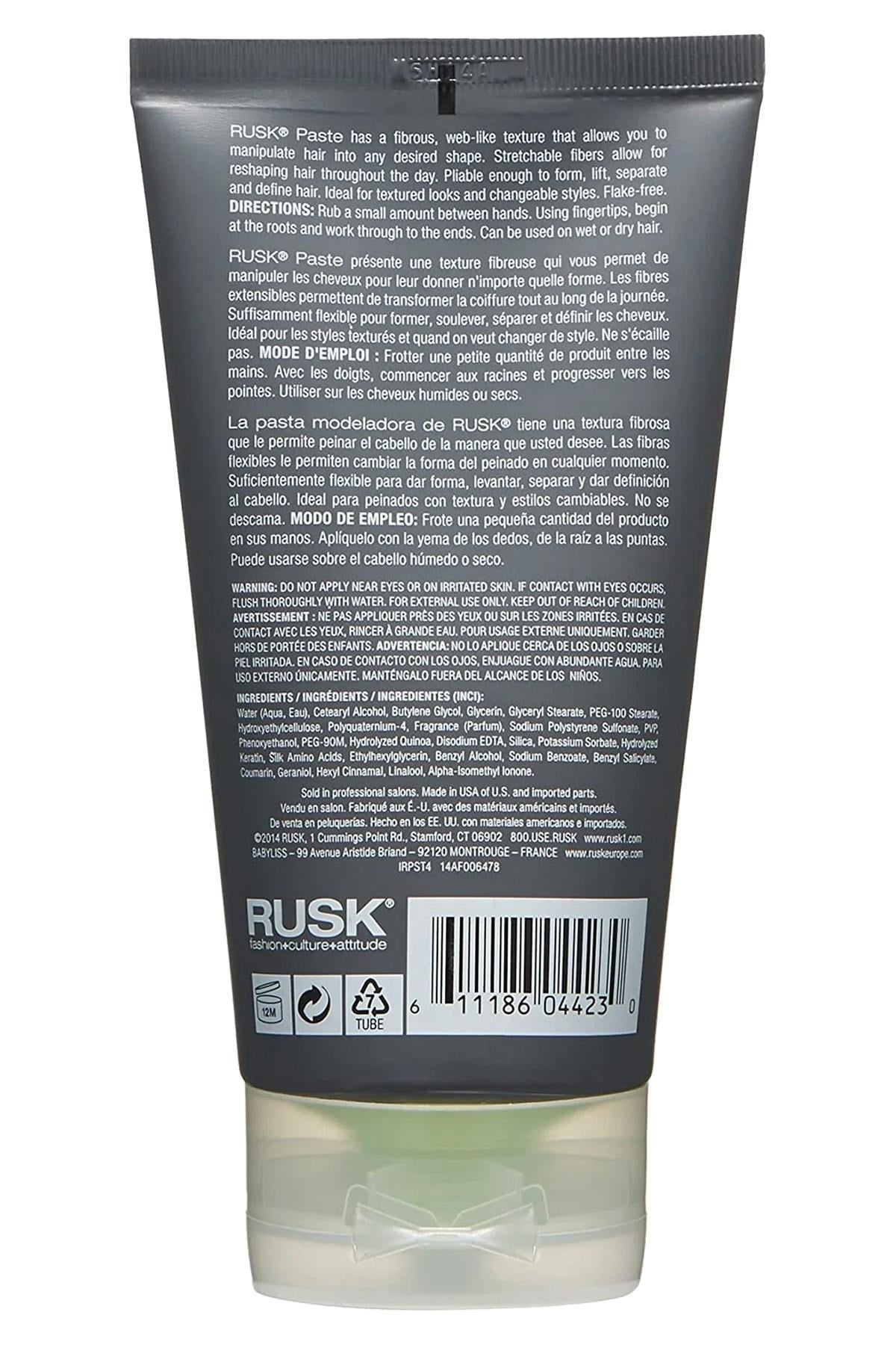 Rusk Paste Orta Tutuş Şekillendirici Saç Kremi 113GR