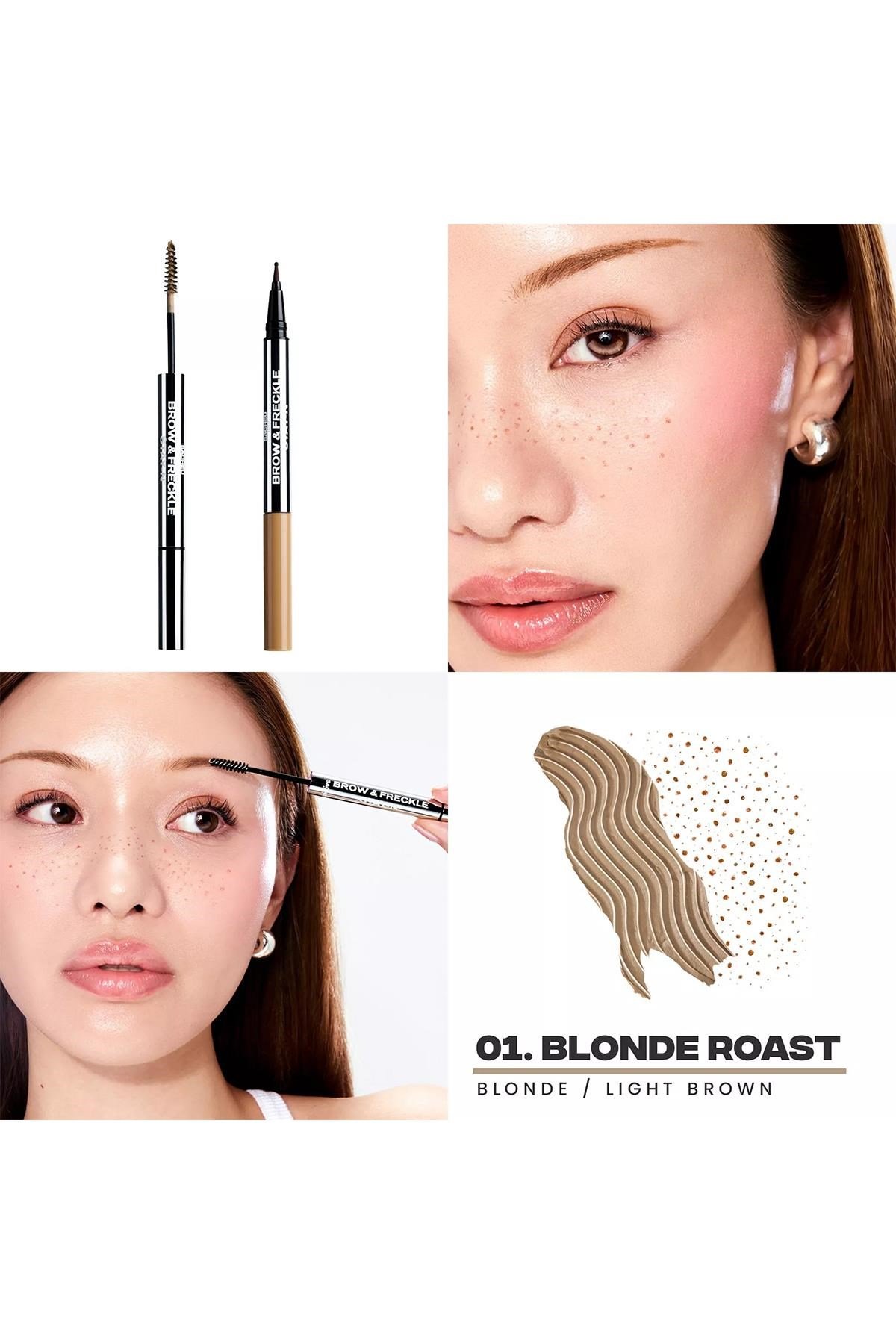 Sacheu Brow & Freckle Stay-n Kaş ve Çil Belirginleştirici 01 Blonde Roast 0.48ML