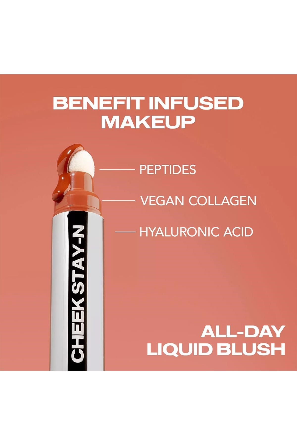 Sacheu Cheek Stay-n Uzun Süre Kalıcı Likit Allık 05 I'm Hot 10ML