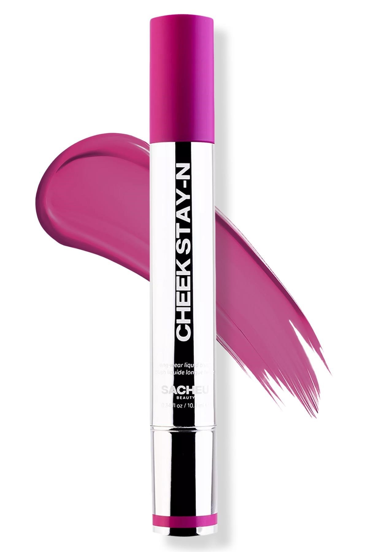 Sacheu Cheek Stay-n Uzun Süre Kalıcı Likit Allık 06 I'm Bold 10ML