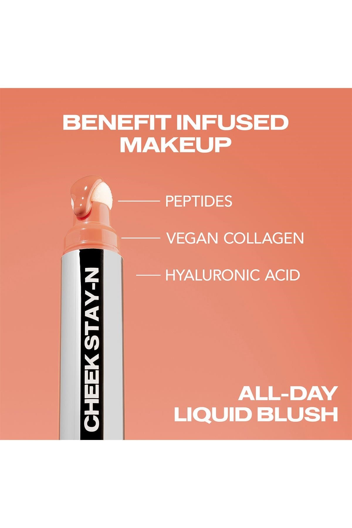 Sacheu Cheek Stay-n Uzun Süre Kalıcı Likit Allık 02 I'm Playful 10ML