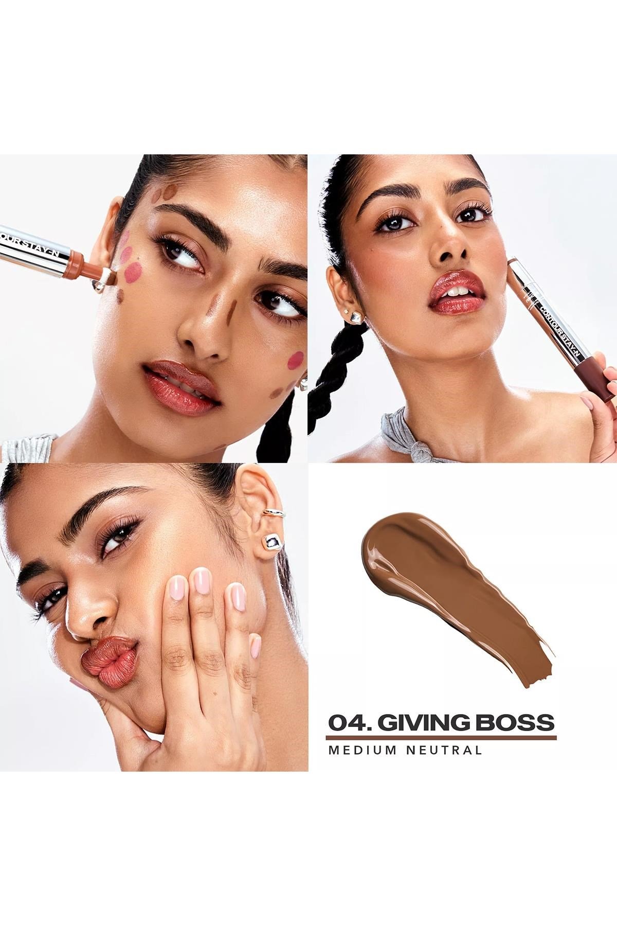 Sacheu Contour Stay-n Uzun Süre Kalıcı Likit Kontür 04 Giving Boss 9.57ML