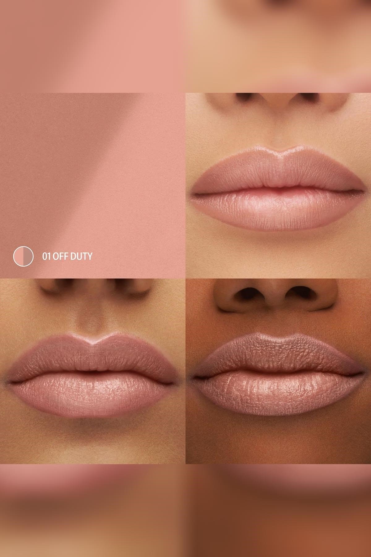 Sacheu DoubleDown Lip Definer 2'si 1 Arada Dudak Kalemi ve Balm 01 Off Duty 1.3GR