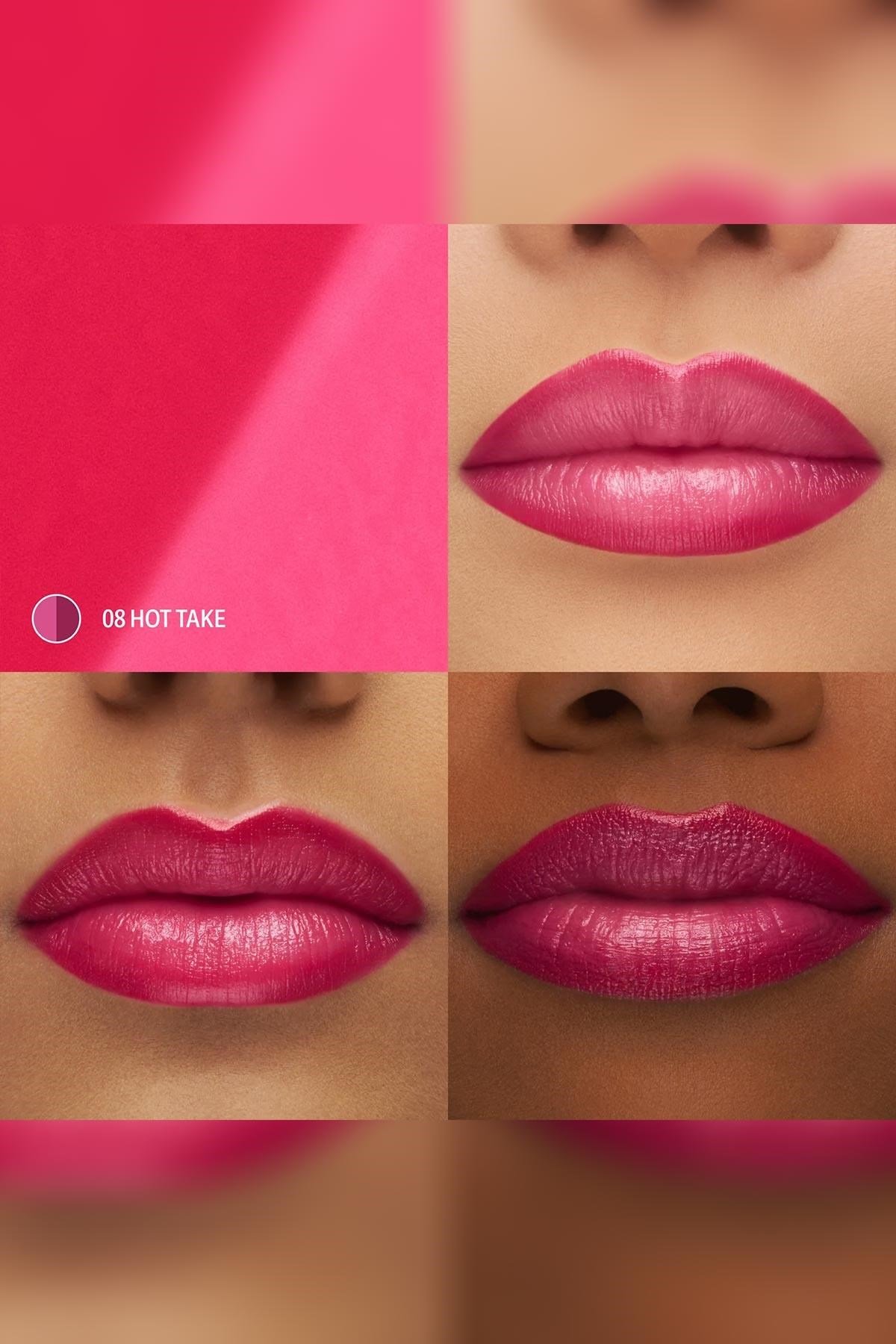 Sacheu DoubleDown Lip Definer 2'si 1 Arada Dudak Kalemi ve Balm 08 Hot Take 1.3GR