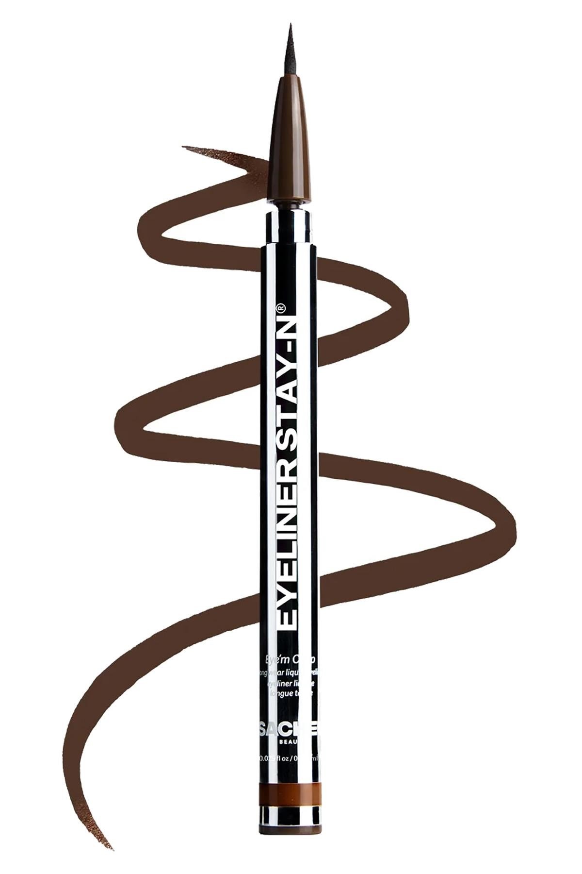Sacheu Eyeliner Stay-n Likit Eyeliner 02 Eye’m Crisp Kahverengi 0.739ML