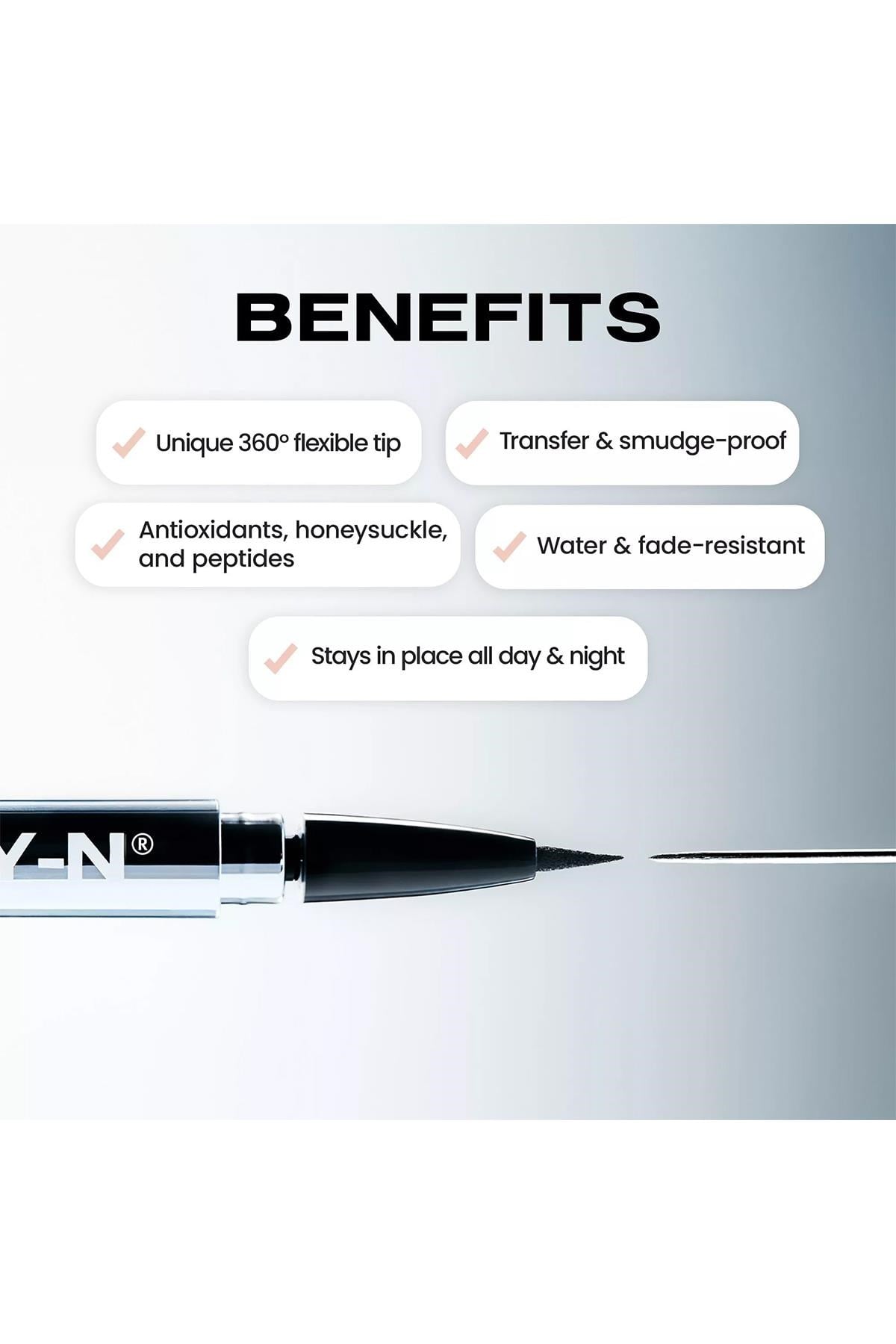 Sacheu Eyeliner Stay-n Likit Eyeliner 02 Eye’m Crisp Kahverengi 0.739ML