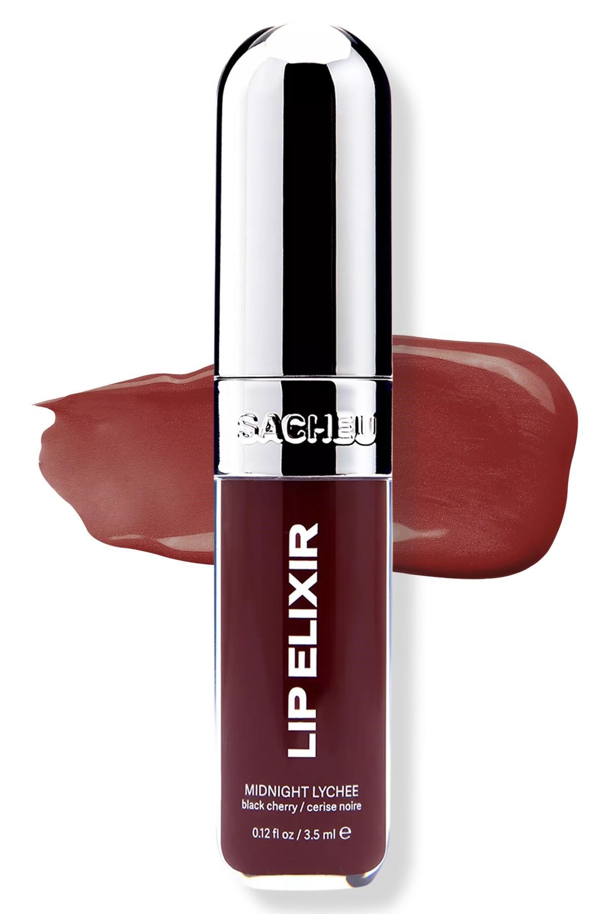Sacheu Lip Elixir 3’ü 1 Arada Renkli Dudak Parlatıcı 03 Midnight Lychee 3.5ML