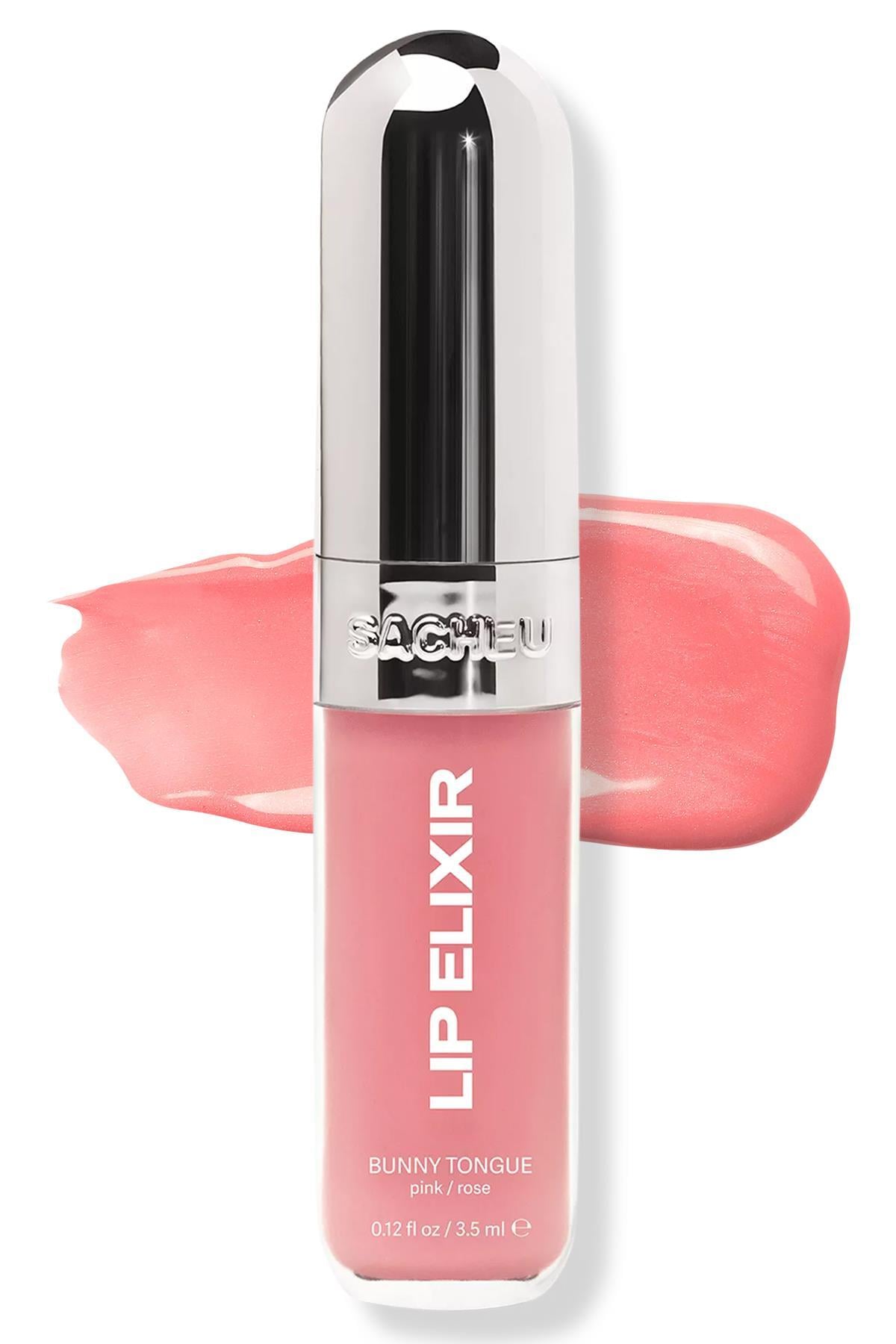 Sacheu Lip Elixir 3’ü 1 Arada Renkli Dudak Parlatıcı 03 Bunny Tongue 3.5ML