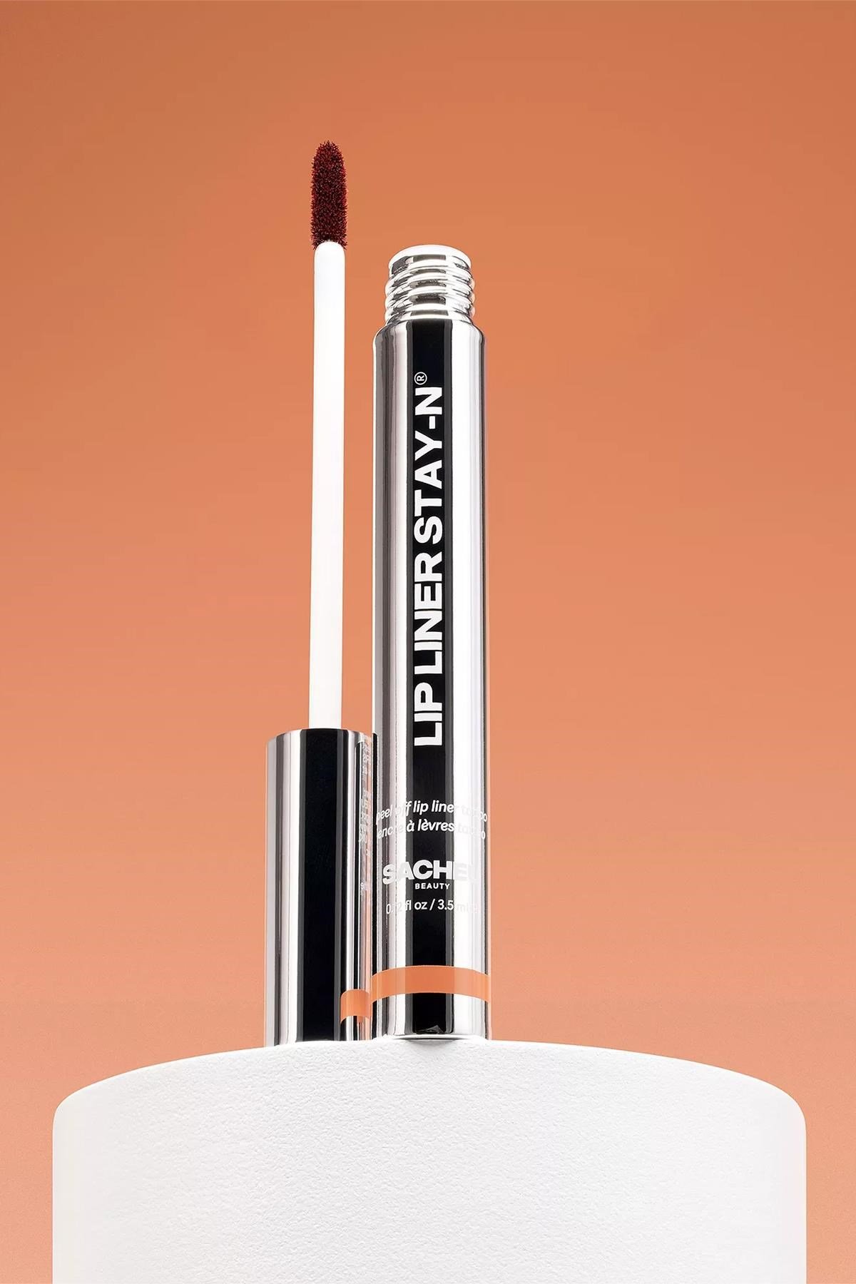 Sacheu Lip Liner Stay-n Soyulabilir Uzun Süre Kalıcı Dudak Çizgisi Belirginleştirici 01 Noohde 3.5ML