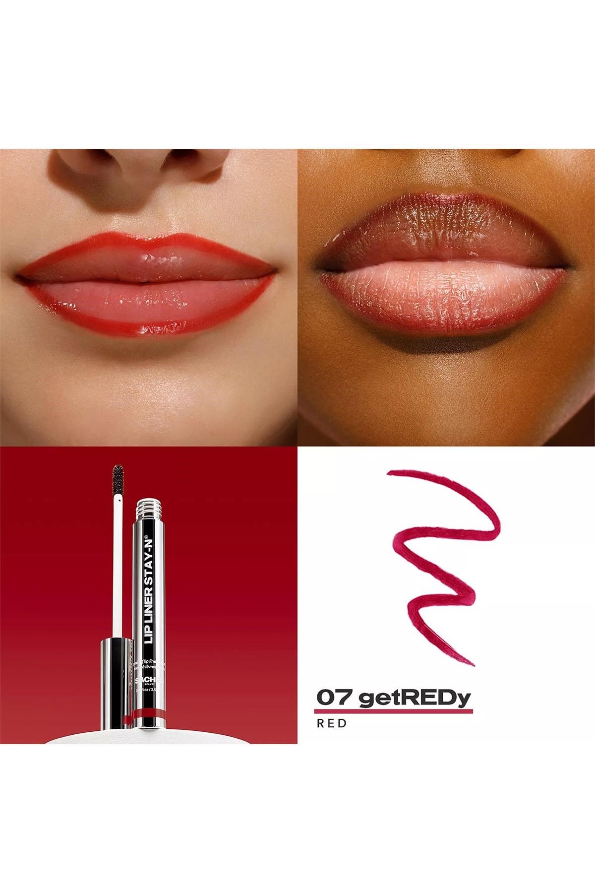 Sacheu Lip Liner Stay-n Soyulabilir Uzun Süre Kalıcı Dudak Çizgisi Belirginleştirici 07 Getredy 3.5ML