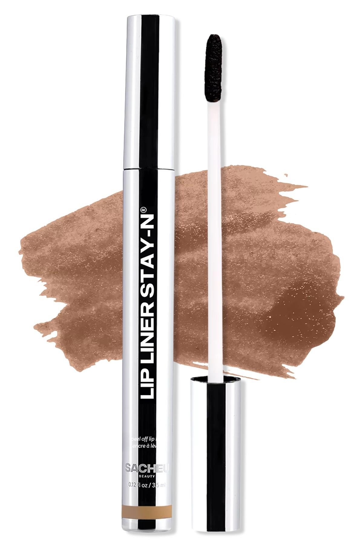 Sacheu Lip Liner Stay-n Soyulabilir Uzun Süre Kalıcı Dudak Çizgisi Belirginleştirici 02 MUAH-ve 3.5ML
